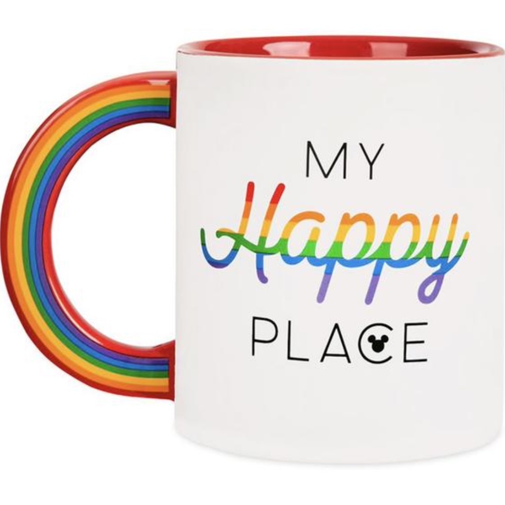 Disney Rainbow My Happy Place Mug